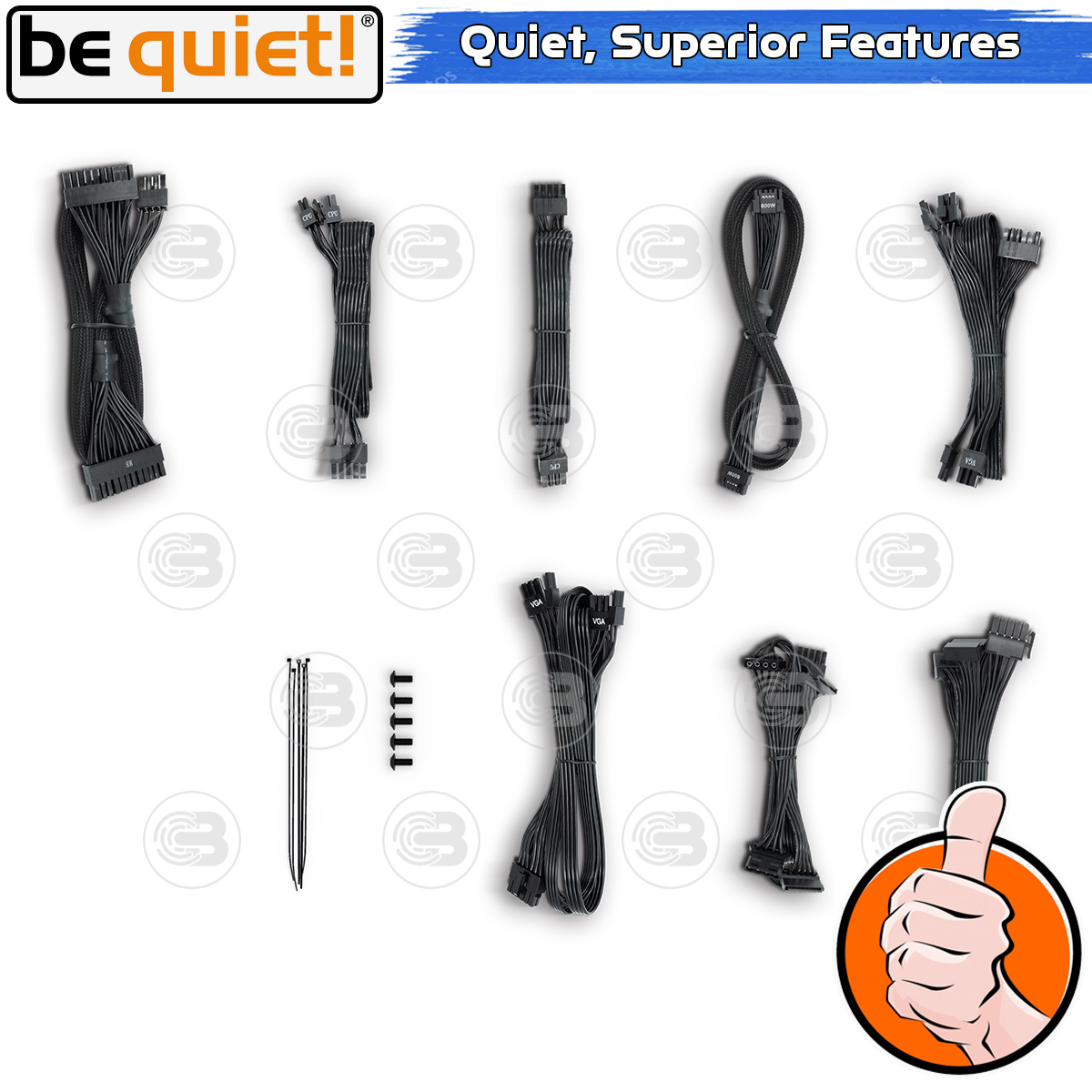 [CoolBlasterThai] Be Quiet PURE POWER 13 M 850W 80+GOLD (BP027EU) ประกัน 10 ปี