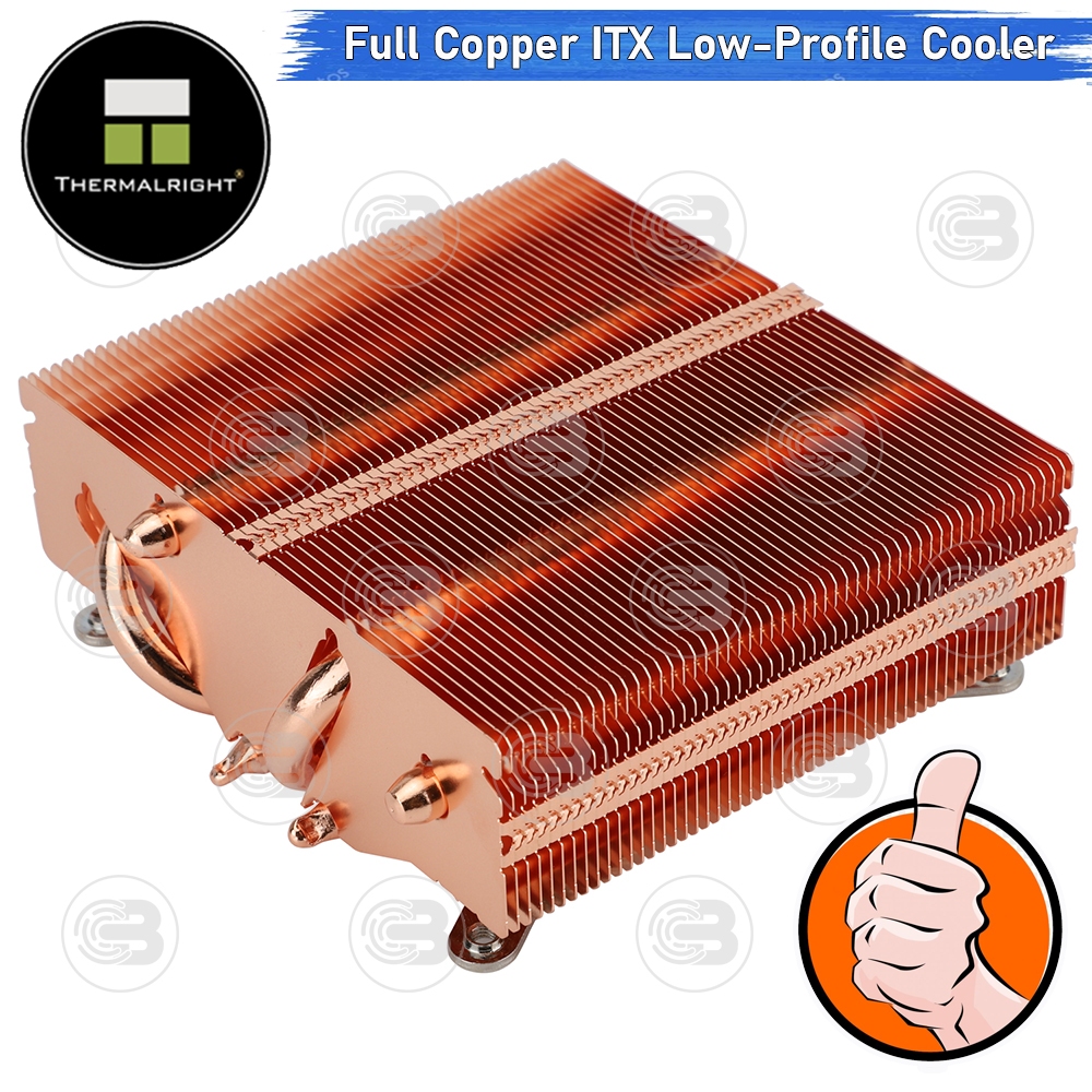 [CoolBlasterThai] Thermalright AXP90 X53 Full Copper Low-Profile CPU Cooler with 4 Heatpipes (AM5/LGA1851 Ready)