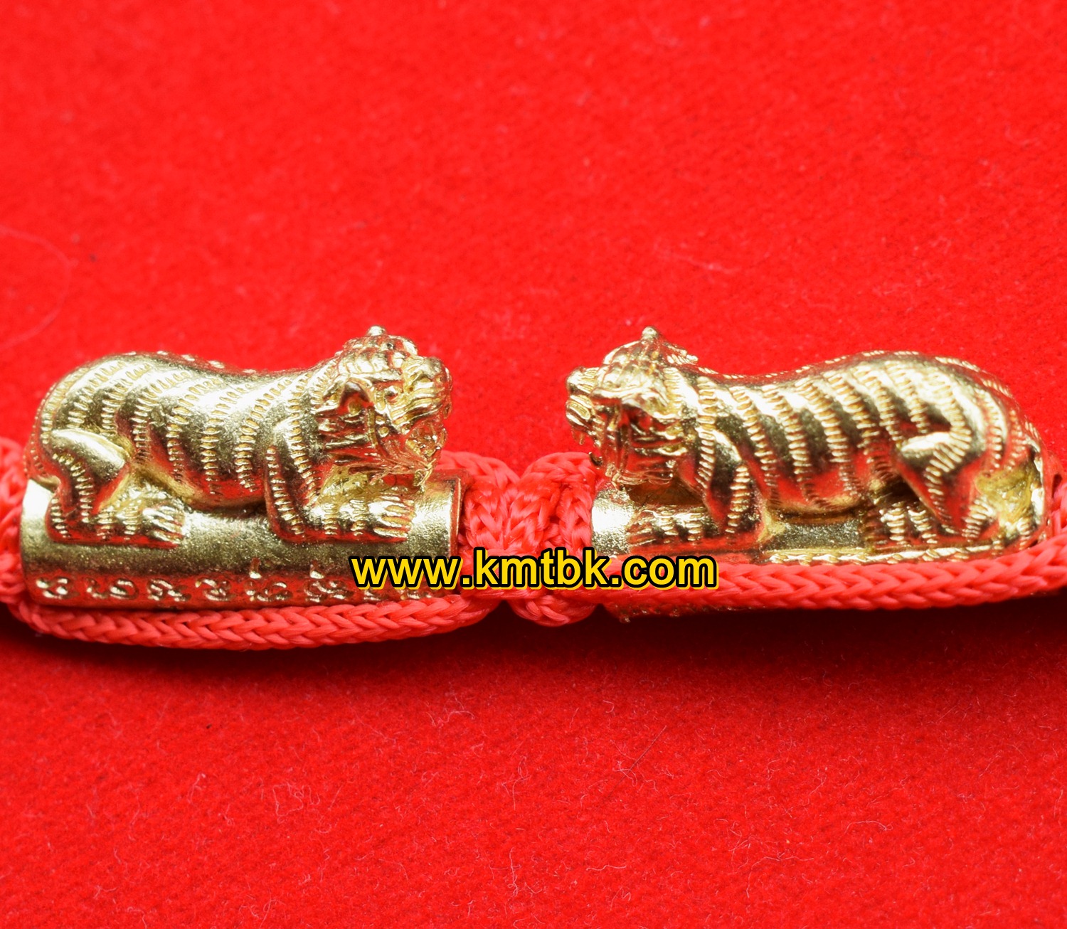 ตะกรุด ข้อมือเสือ วัดบางพระ (หลวงพ่อเปิ่น) จ.นครปฐม เสือใหญ่คู่ ปี2559 ของแท้จากวัด
