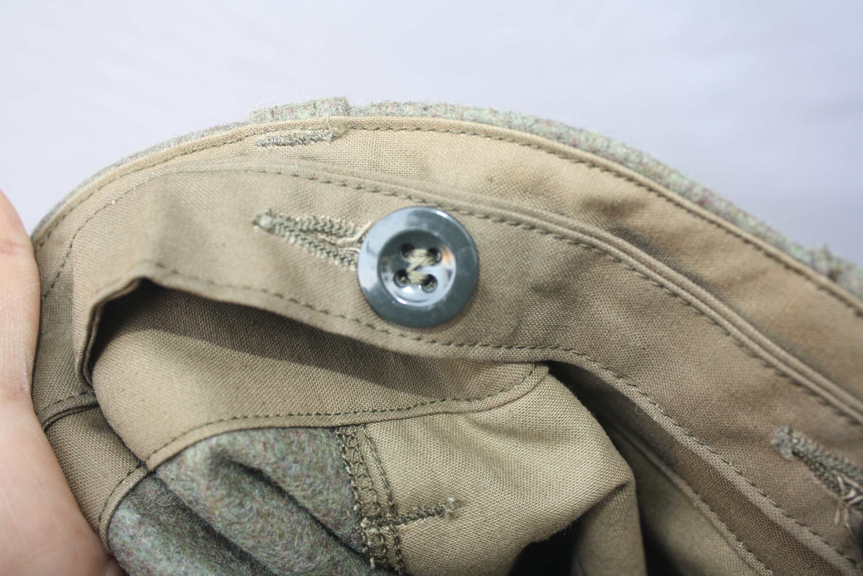 ขายแล้ว กางเกงทหารเยอรมันผ้า wool