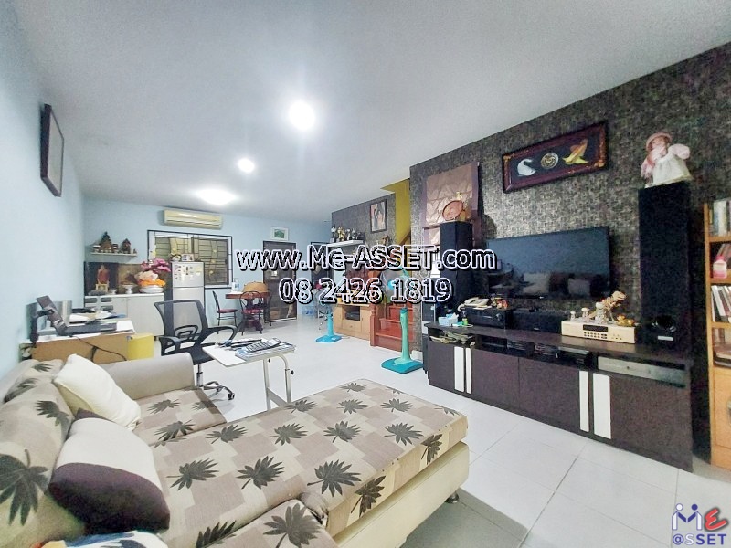 ขายทาวน์เฮ้าส์ ย่าน ศรีวารีน้อย หัวตะเข้ บางโฉลง บางพลี บางนา-ตราด : ม.นิรันดร์วิลล์ 10 : 2 ชั้น 19.5 ตร.วา