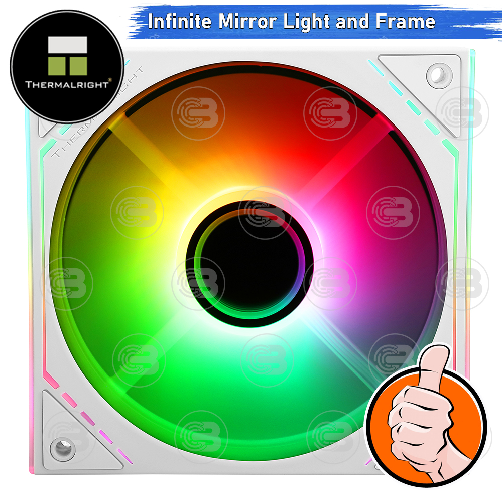 [CoolBlasterThai] Thermalright TL-M12W-S A-RGB Fan Case (size 120 mm.) ประกัน 3 ปี