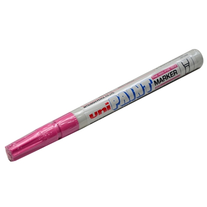 ปากกาเพ้นท์ ยูนิ รุ่น PX-21 สีชมพู