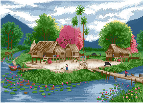 Lakeside (ไม่พิมพ์/พิมพ์ลาย)