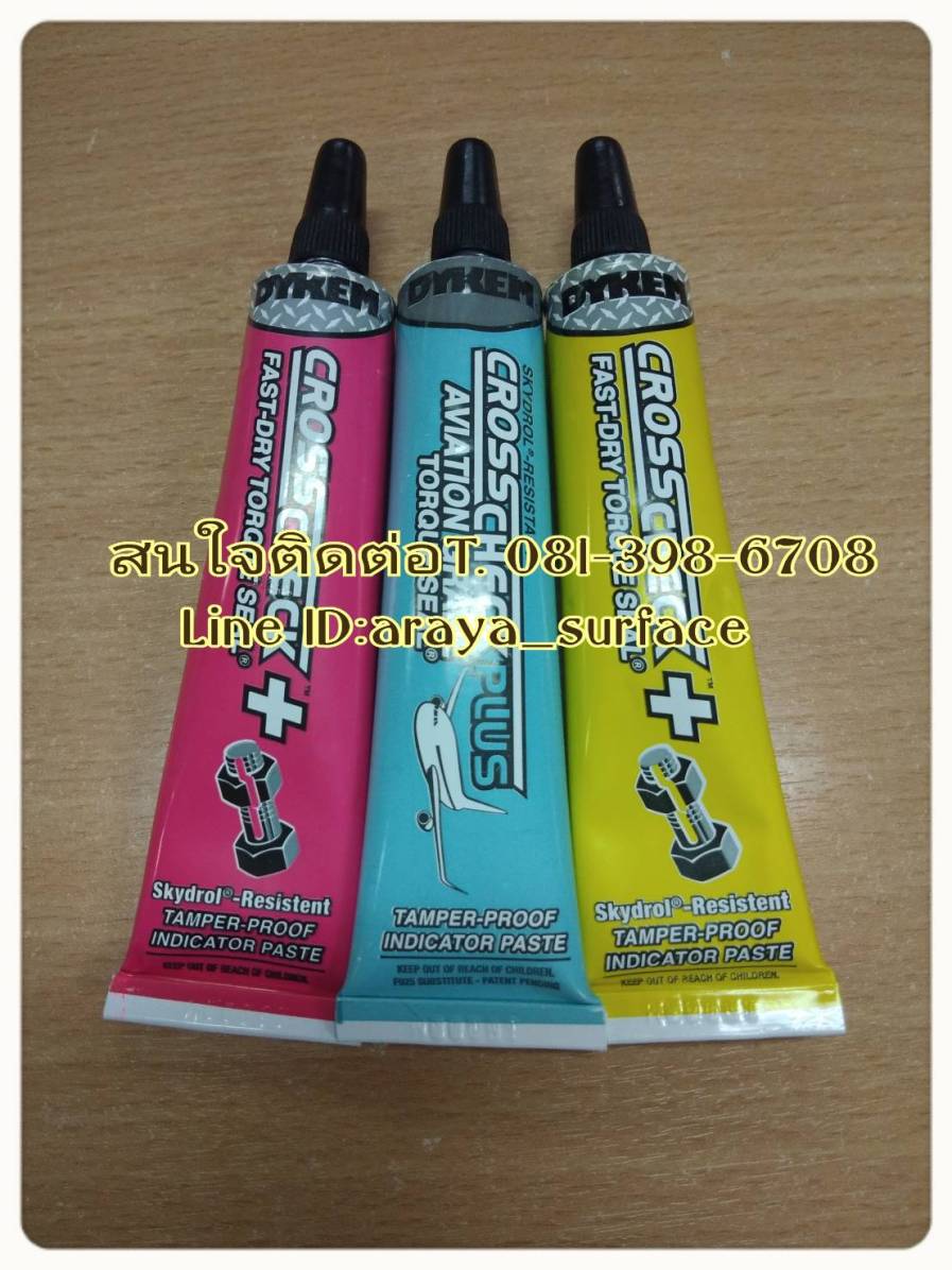 Cross ChecK™ Plus สีเรืองแสงทำให้สังเกตุเห็นได้ชัด แห้งเร็ว