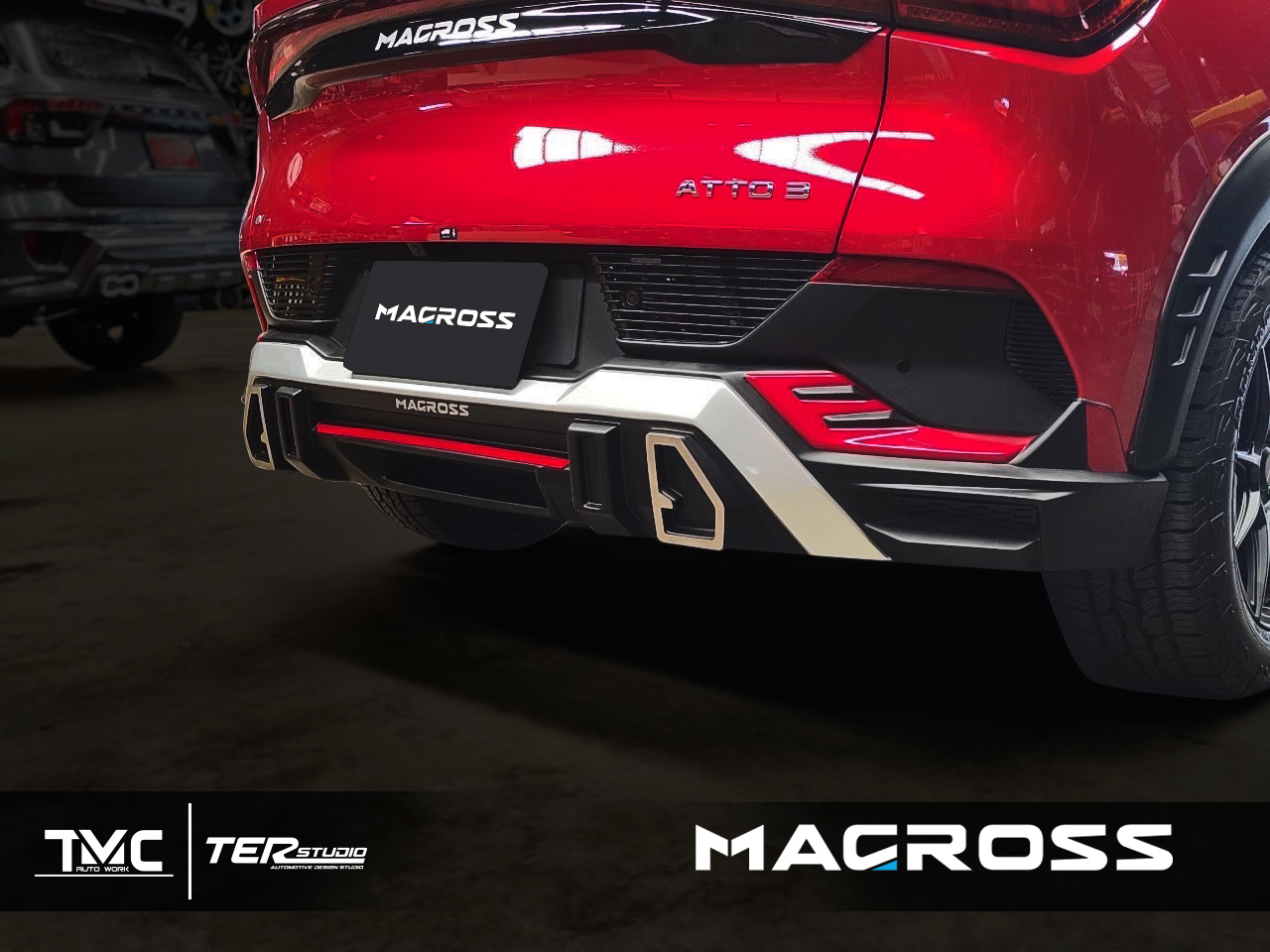 ชุดแต่ง ชุดสเกิร์ต BYD ATTO 3 ทรง MACROSS 2022