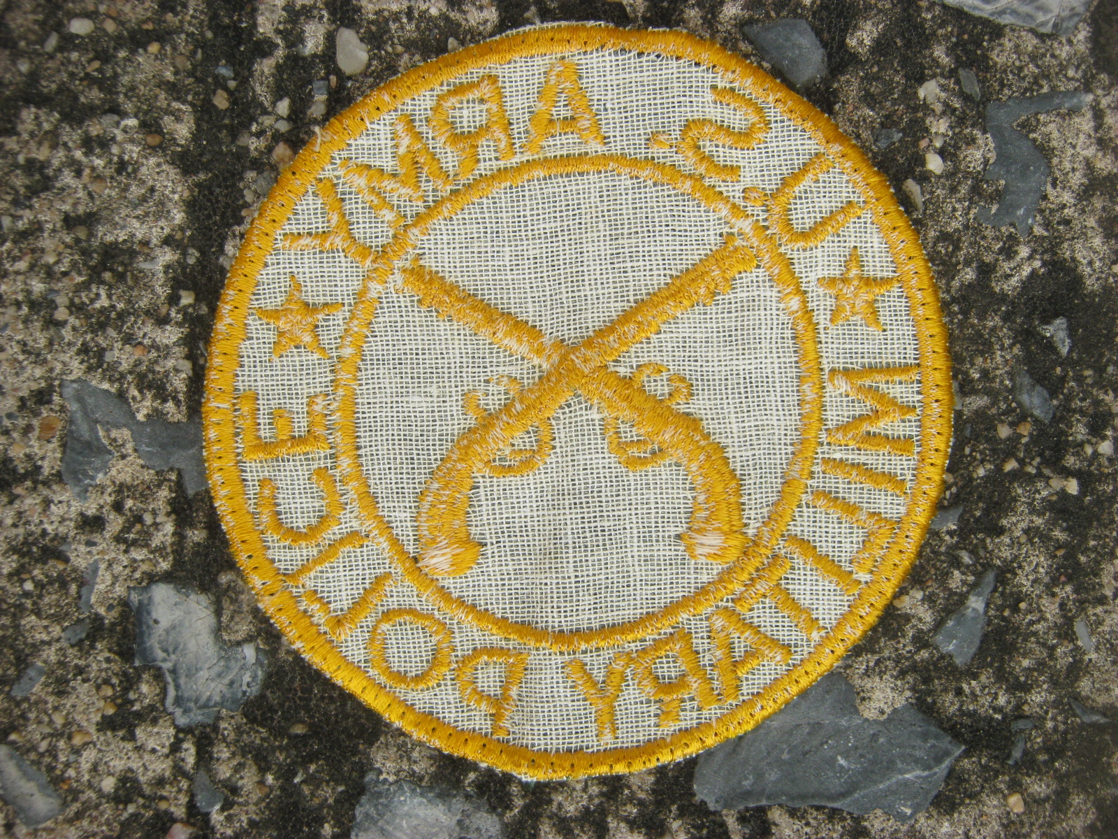 อาร์ม us.army military police patch 1965