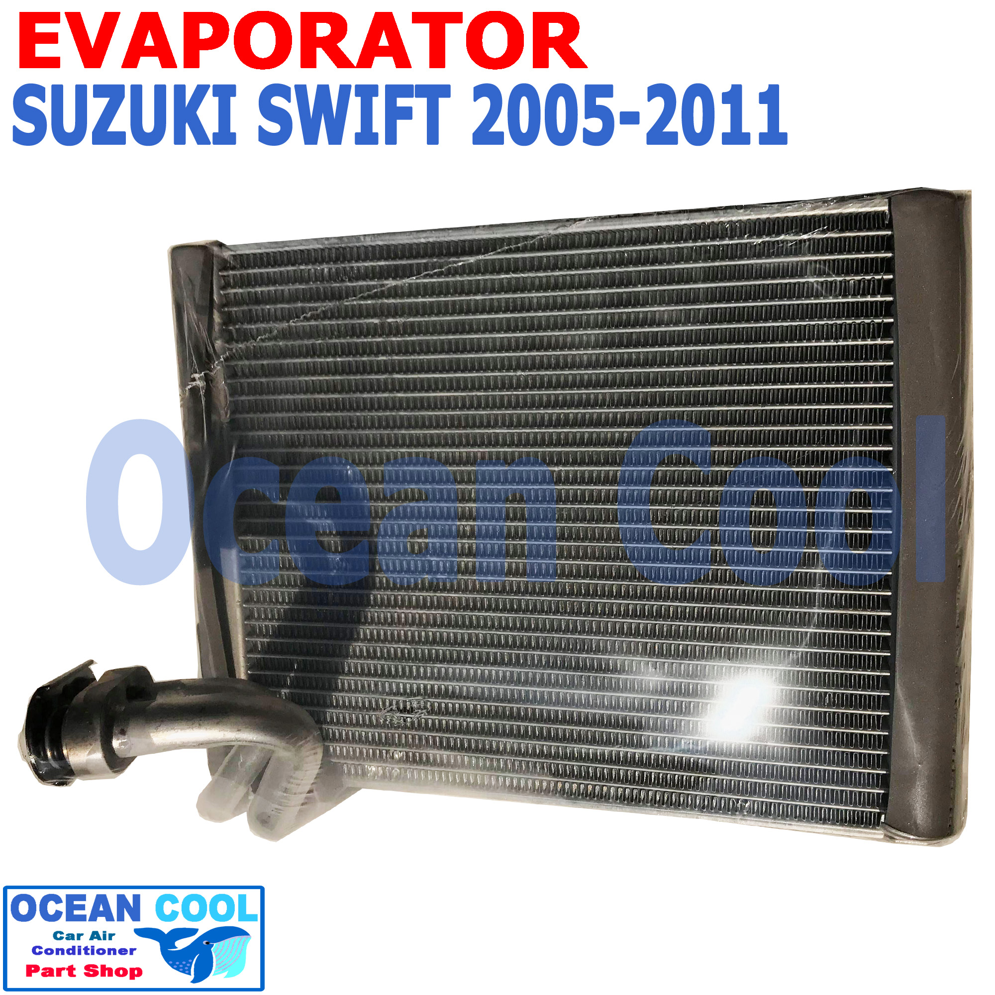 คอยล์เย็น ซูซูกิ สวิฟ 2005 - 2011 EVA0066 Evaporator SUZUKI SWITF รังผึ้งแอร์ ตู้แอร์ อะไหล่ แอร์ รถยนต์ ซูซูกิสวิฟท์ ซูซุกิ สวิป พ.ศ. 2548 - 2554 2006 2007 2008 2009 2010