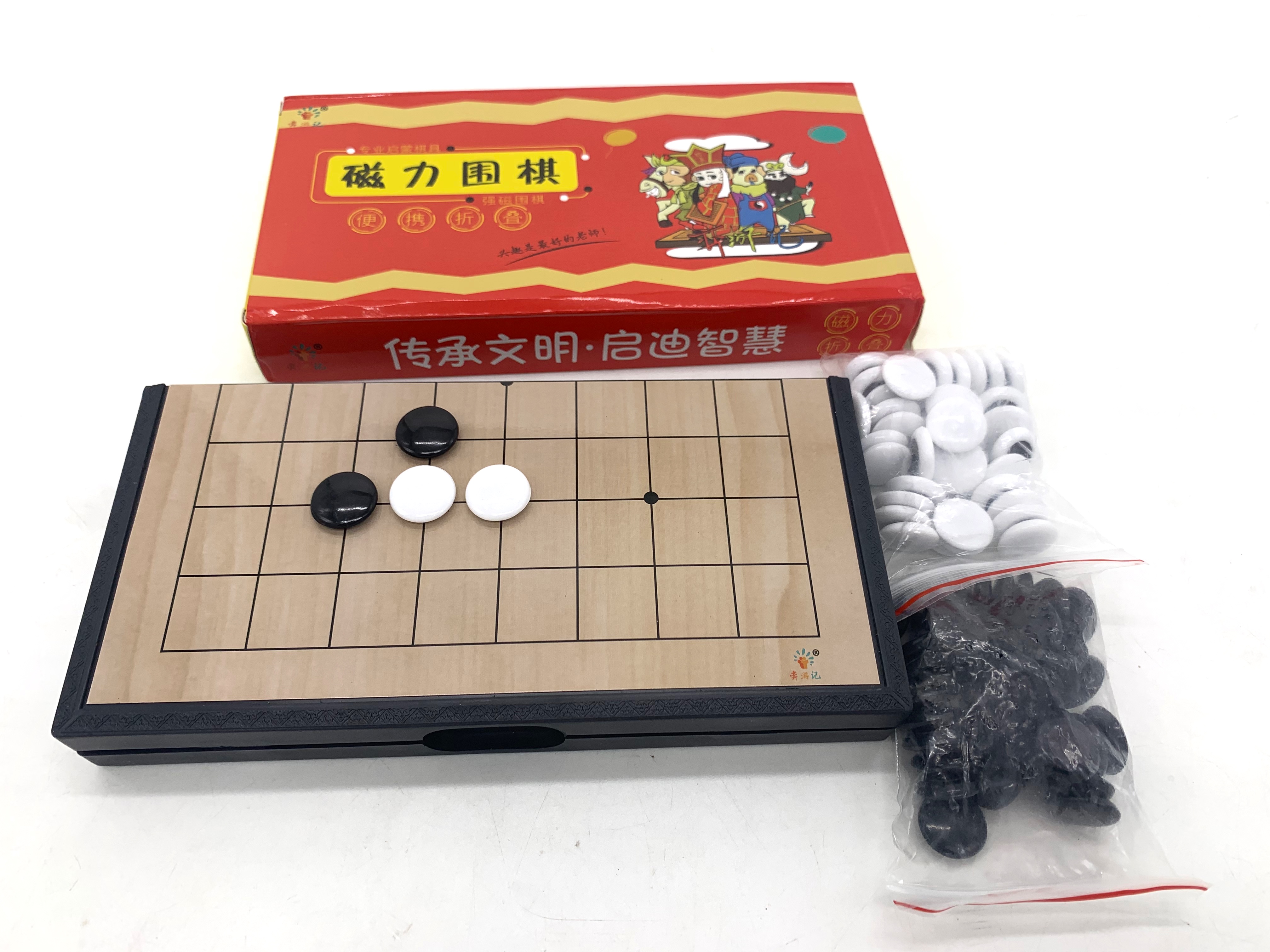 หมากล้อมแม่เหล็ก9เส้น #LF-4WQ9