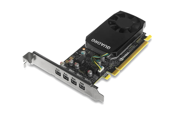การ์ดจอ Dell NVIDIA Quadro P1000 4GB FH VGA Dell Precision T3620 T5820 T7820 Full Height ของแท้ ศูนย์ dell thailand