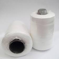 ด้ายสปัน เบอร์20/1x6 สีขาว