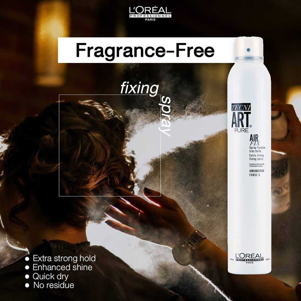 แท้พร้อมส่ง○ L'Oreal Professionnel TecniArt Air Fix 400ml สเปรย์จัดแต่งทรงผม ลอรีอัล เทคนิ อาร์ต แฮร์ ฟิกซ์
