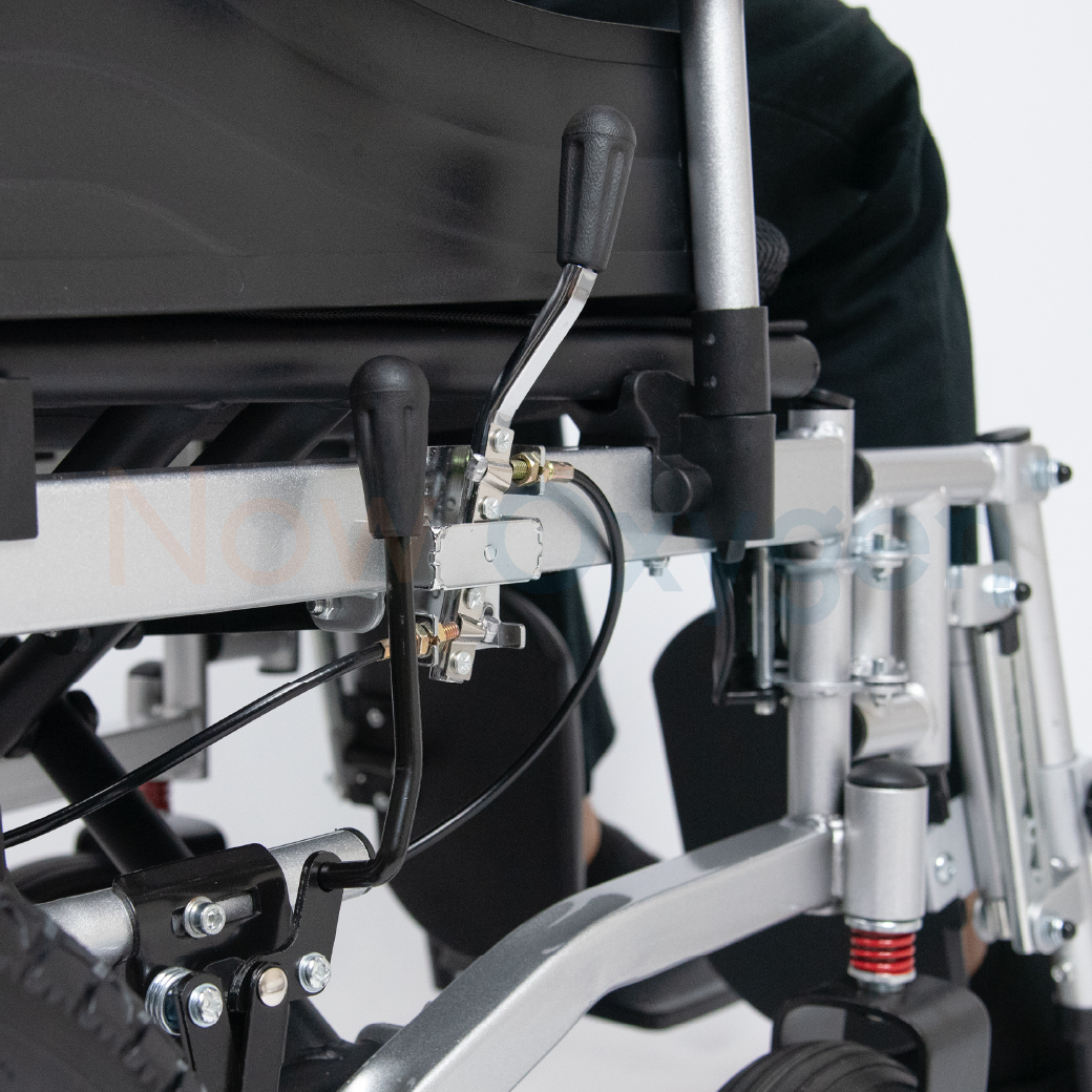 รถเข็นไฟฟ้า รุ่นพนักพิงสูง (High Back) ปรับเอนนอน ปรับยืดขาและเหยียดขา รับประกัน 1 ปี