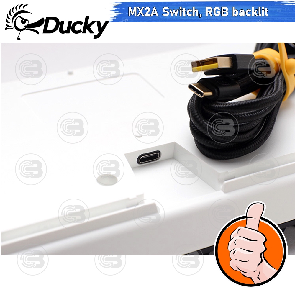 [CoolBlasterThai] Ducky One 2 Pro RGB RED MX2A Switch 100% TH/EN