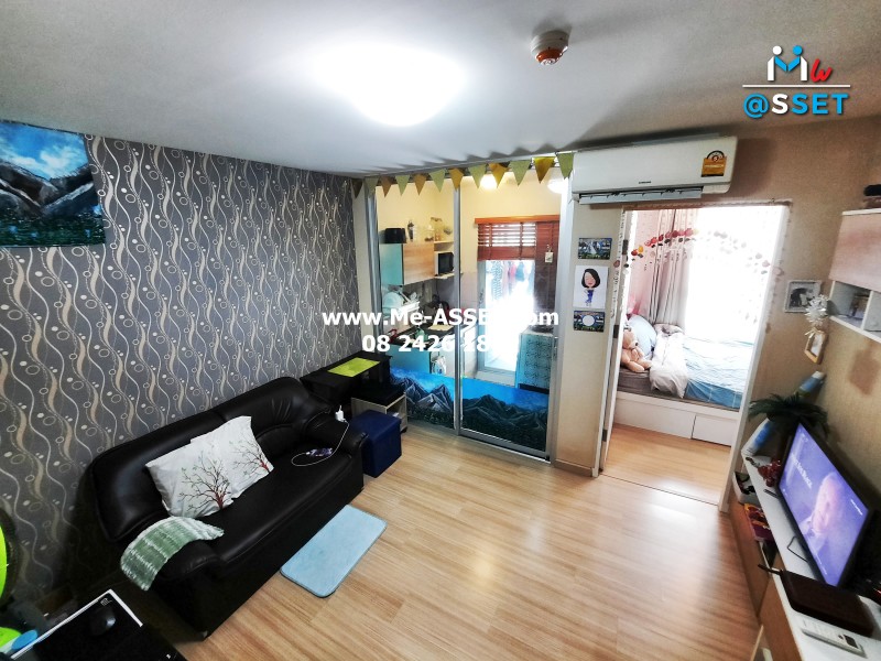 ขายคอนโด ใกล้รถไฟฟ้า ย่าน บางแค บางหว้า ภาษีเจริญ : เดอะวีว่า คอนโด เพชรเกษม 68 : 28.38 ตารางเมตร