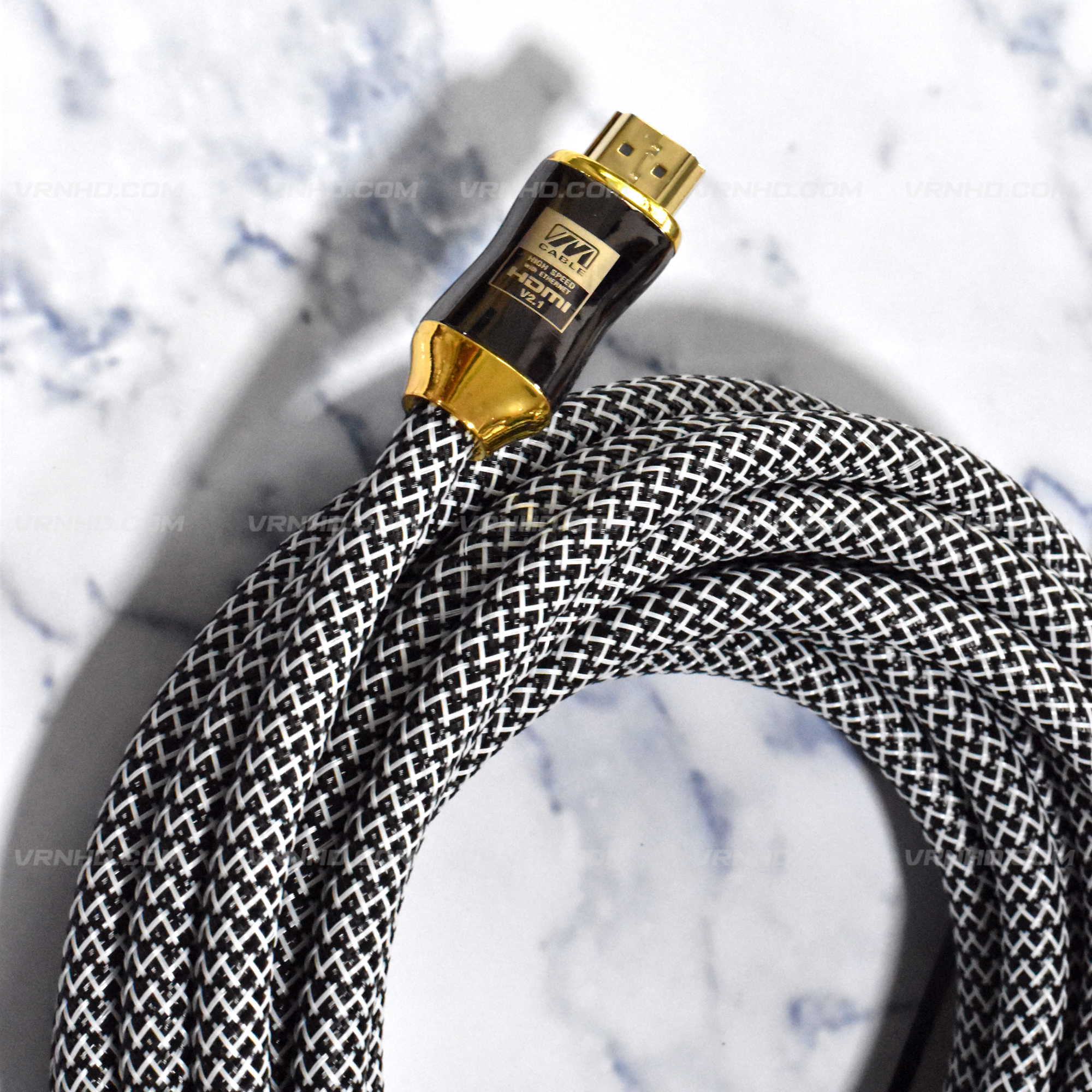 M Cable 8K 4K Full HD 1080p 3D สาย HDMI 2.1 Ultra High Speed 48Gbps eARC HEC ยาว 5 เมตร (HSWE-T5.0M)