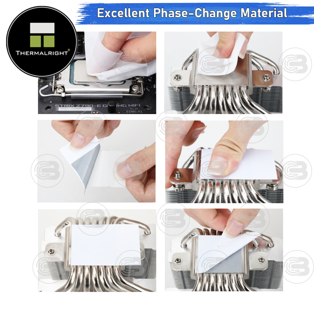[CoolBlasterThai] Thermalright Heilos Solid Thermal Interface Sheet V2 40x60x0.25 mm (Phase change thermal interface)
