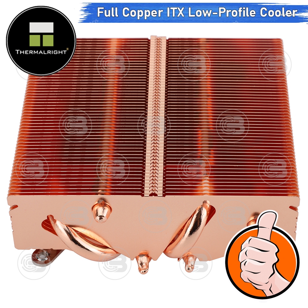 [CoolBlasterThai] Thermalright AXP90 X53 Full Copper Low-Profile CPU Cooler with 4 Heatpipes (AM5/LGA1851 Ready)