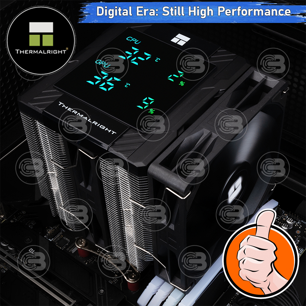 [CoolBlasterThai] Thermalright Peerless Assassin 120 Digital BLACK (AM5/LGA1851 Ready) ประกัน 6 ปี