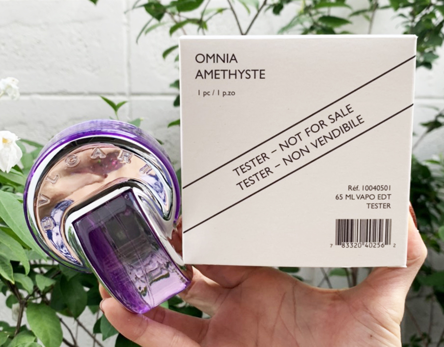 กล่องเทสเตอร์ Bvlgari Omnia Amethyste Eau De Toilette 65ml. ของแท้