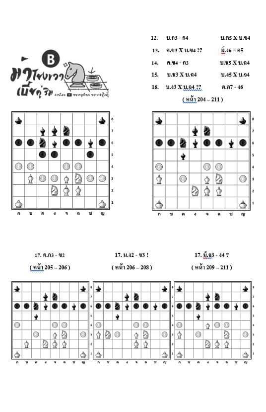 หนังสือหมากรุกไทย กลยุทธ์สุดยอดเซียน ฉบับม้าโยงขวา 2 (สุดยอดเซียนนกกระจิบ)