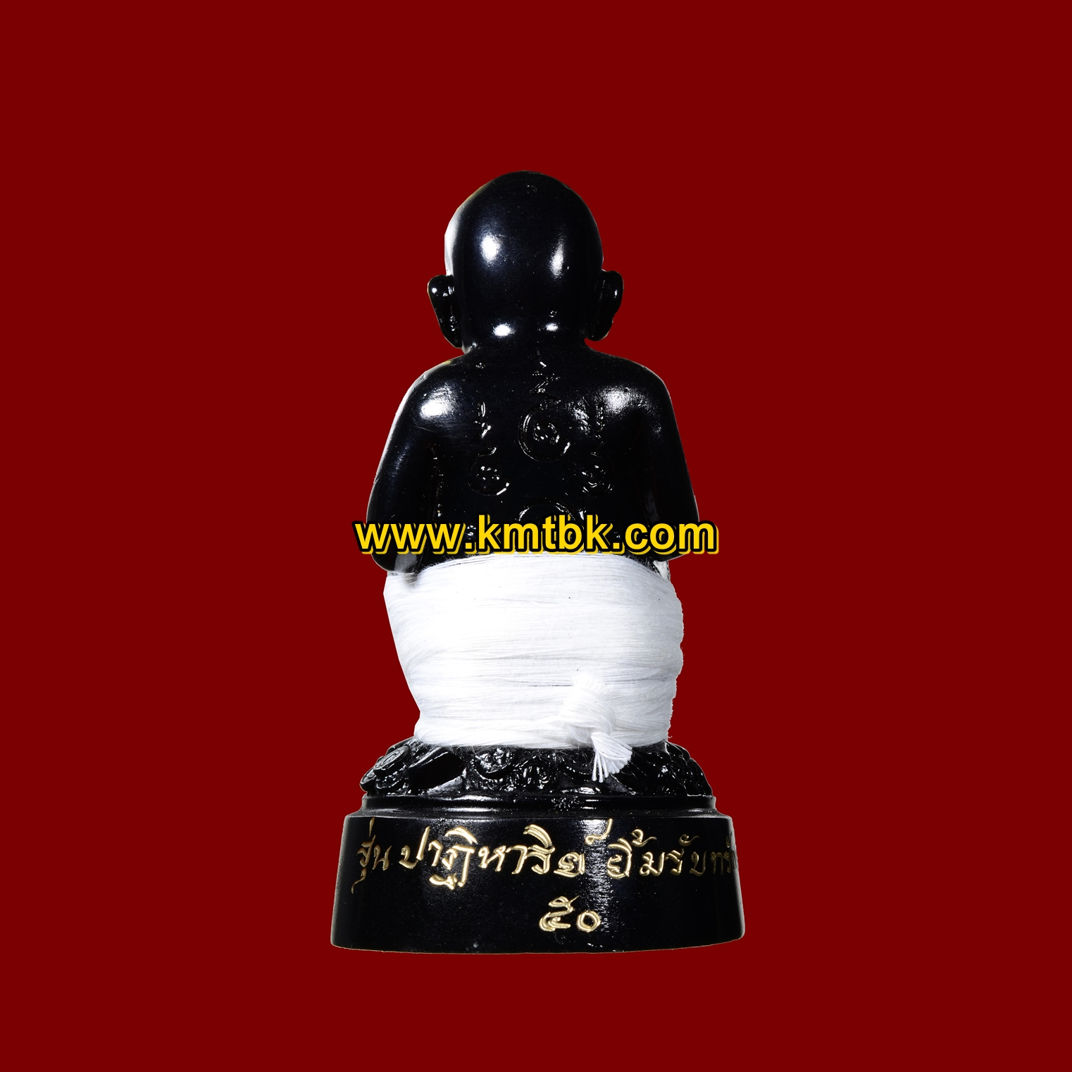 กุมารทอง ยิ้มรับทรัพย์ หลวงปู่ข้าวแห้ง วัดตาปันศรัทธาธรรม จ.สุรินทร์ เนื้อโลหะ ขนาดตั้งบูชา สูง 4นิ้ว รุ่น ปาฏิหาริย์ยิ้มรับทรัพย์ ปี2559 ของแท้จากวัด