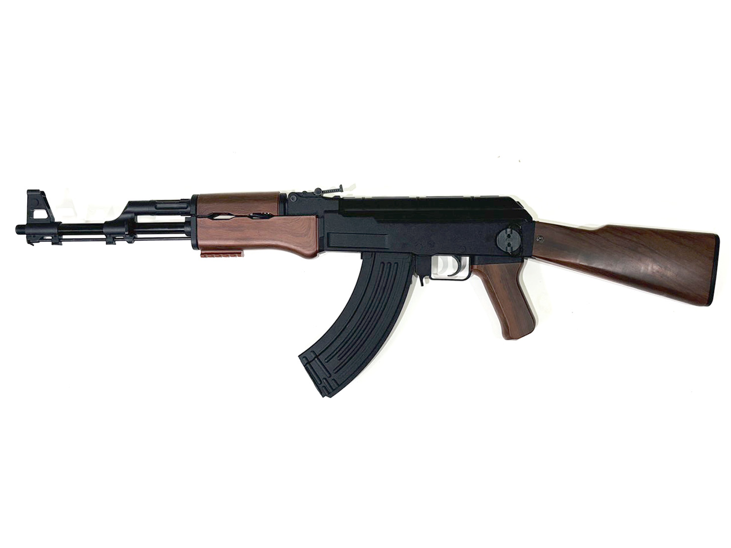 ปืนเจล ปืนเจลไฟฟ้า รุ่น AK47 ท่ออลู+ฮอปอัพ (Sime&Full&Blowback)