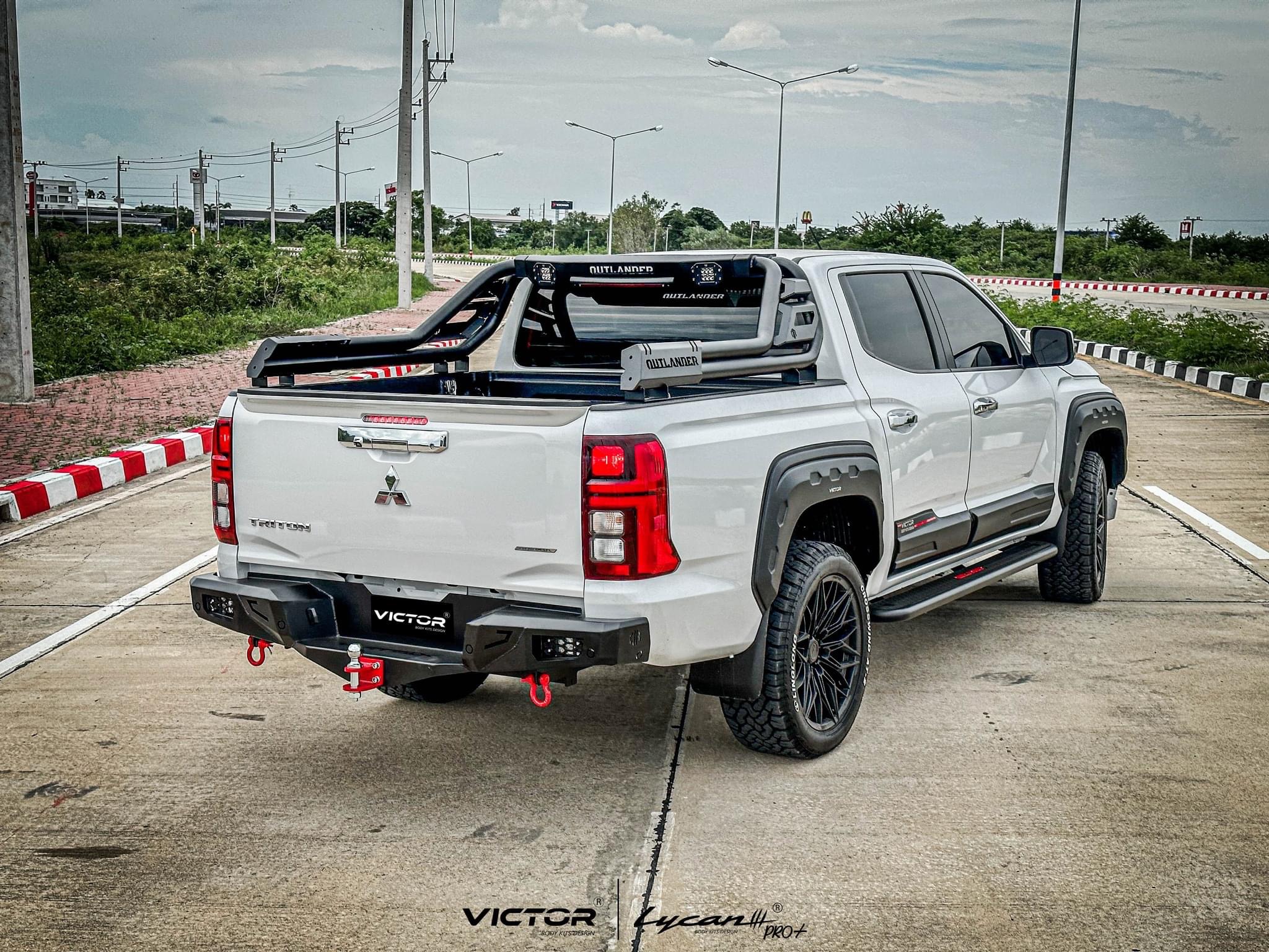 ชุดแต่ง ชุดสเกิร์ต MITSUBISHI TRIRON 2023 รุ่น VICTOR V.1