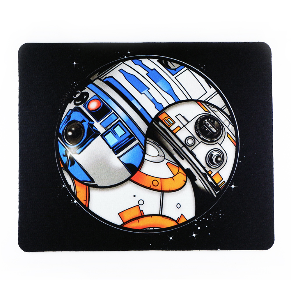 แผ่นรองเมาส์ Yin Yang R2-D2 and BB-8 - Star Wars Mouse Pad