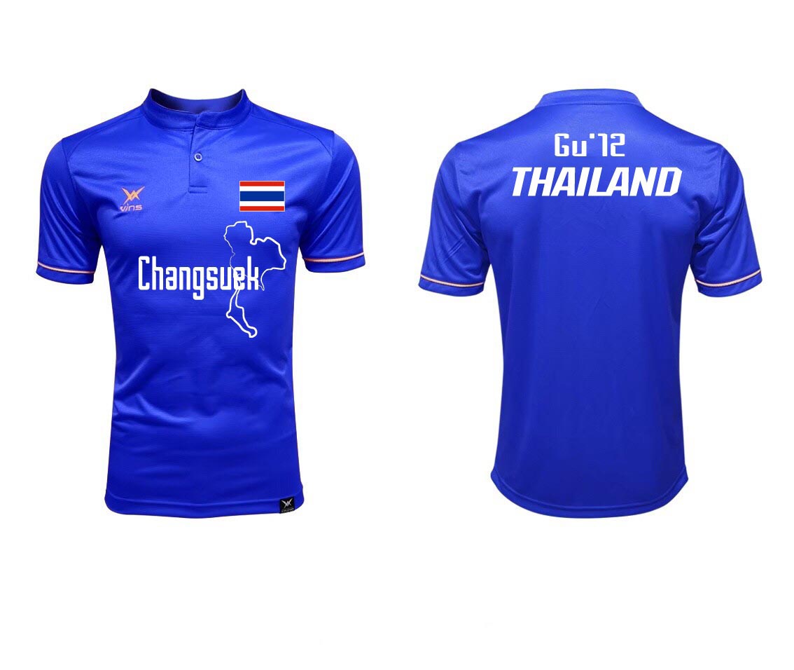 เสื้อเชียร์ช้างศึก VINS SPORT CLASSIC GU12 สีน้ำเงิน