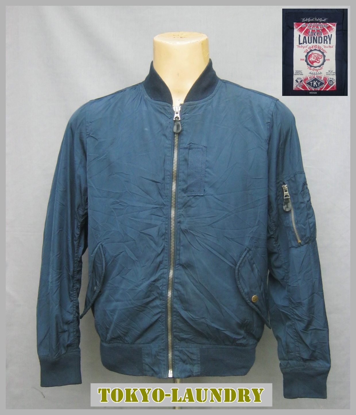 เสื้อแฟชั่น นักบิน MA1 British heritage meets vintage Americana.