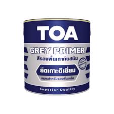 สีTOA รองพื้นกันสนิม Grey Oxide Primer G2010 3.785ล.