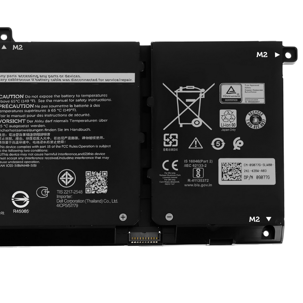 Battery Dell Inspiron 5401, 5402, 4-Cell, 53Wh, แบตเตอรี่ Dell H5CKD ของแท้รับประกันศูนย์ Dell Thailand ราคาไม่แพง