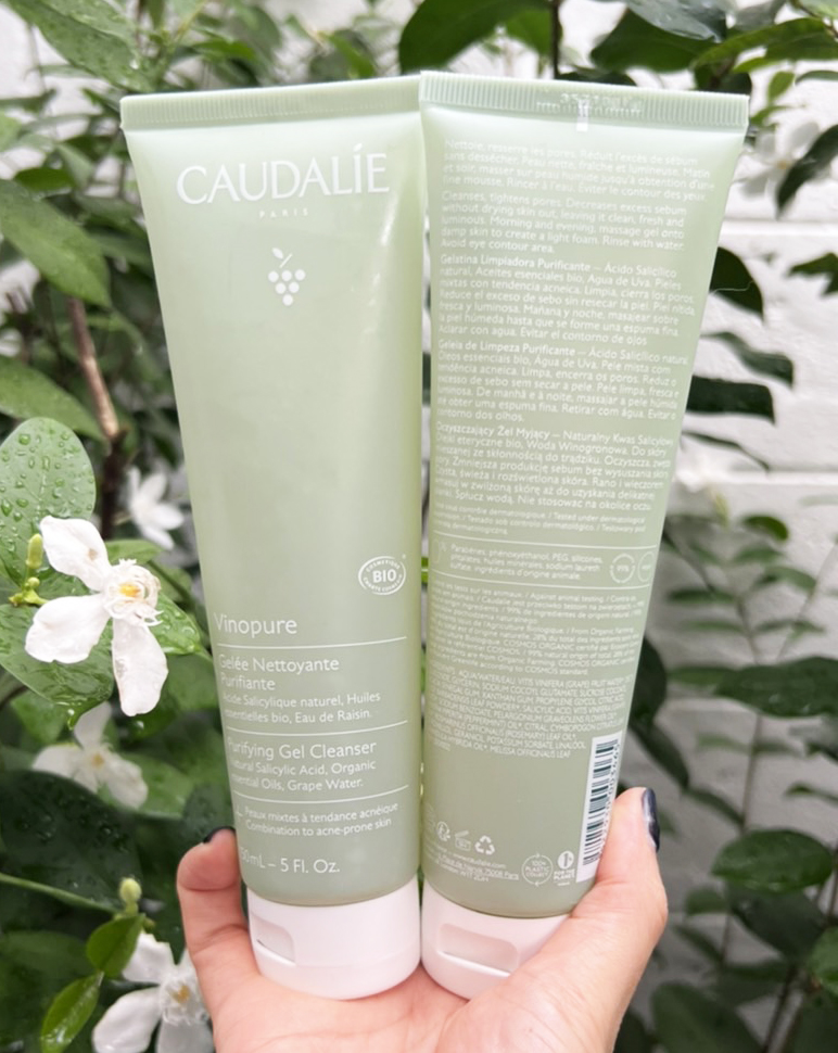 Caudalie Vinopure Purifying Gel Cleanser 150ml. คลีนเซอร์เจลทำความสะอาดผิวหน้า