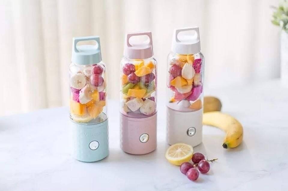 เครื่องปั่นพกพา ปั่นเพื่อผู้สูงอายุ ปั่นอเนกประสงค์ ปั่นเพื่อสุขภาพ ปั่นสมูทตี้ ขนาด500ml ของแท้ 💯%