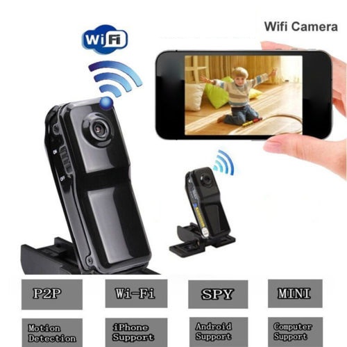 กล้องวงจรปิดจิ๋ว Webcamera WIFI ดูผ่านมือถือ