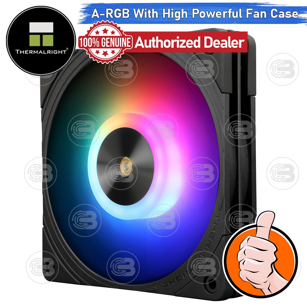 [CoolBlasterThai] Thermalright TL-B12-S A-RGB Static Pressure Fan Case (size 120 mm.) ประกัน 3 ปี