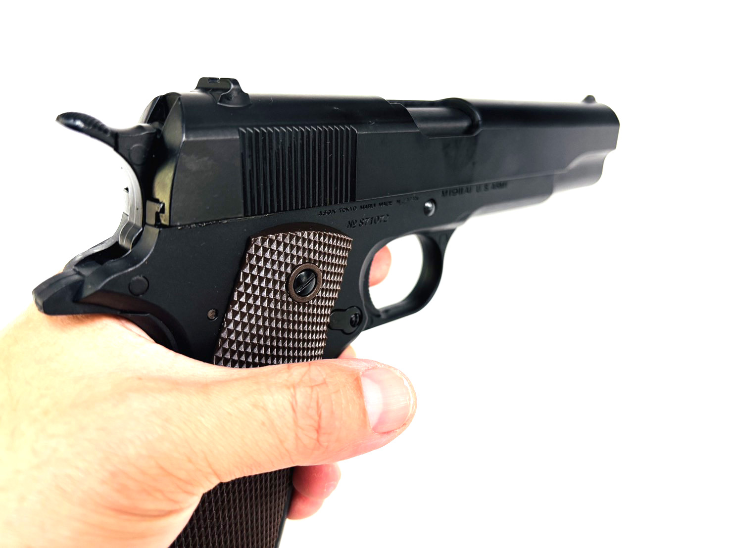 ปืนเจล ปืนพกสั้น อัดลมเจลชักยิง รุ่น M1911 A1