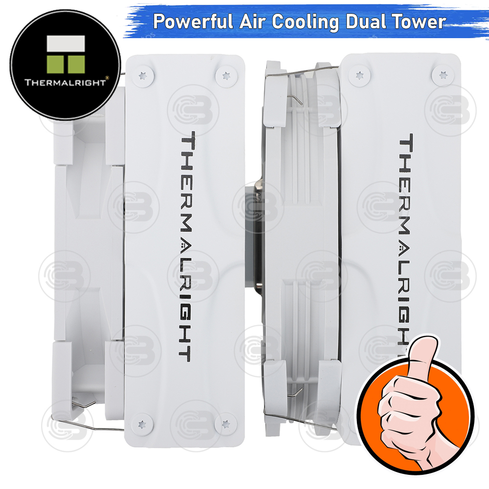 [CoolBlasterThai] Thermalright Frost Commander 140 White CPU Heat Sink (AM5/LGA1851 Ready)ประกัน 6 ปี