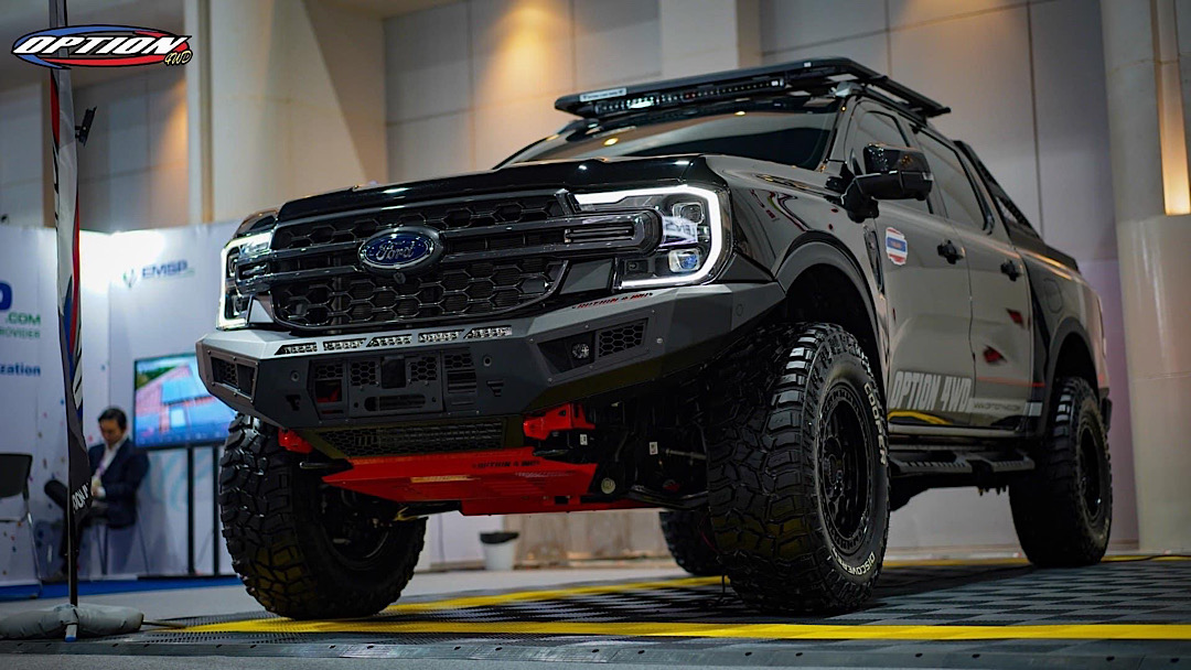 กันชนหน้า กันชนเหล็ก Next Gen Ranger 2022 ฟอร์ดเรนเจอร์ รุ่น Option4WD V.1