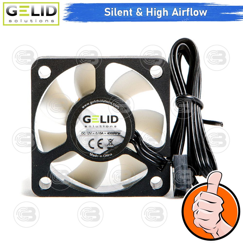 [CoolBlasterThai] GELID Silent 4 PC Fan Case size 40 mm. ประกัน 3 ปี (FN-SX04-42)