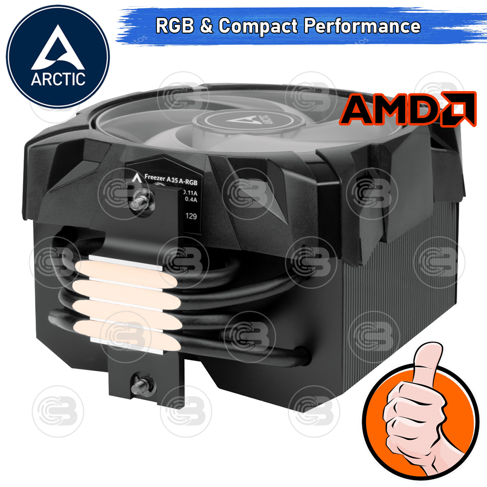 [CoolBlasterThai] Arctic Freezer A35 RGB Tower CPU Cooler for AMD ประกัน 6 ปี (AM5/AM4 Ready)