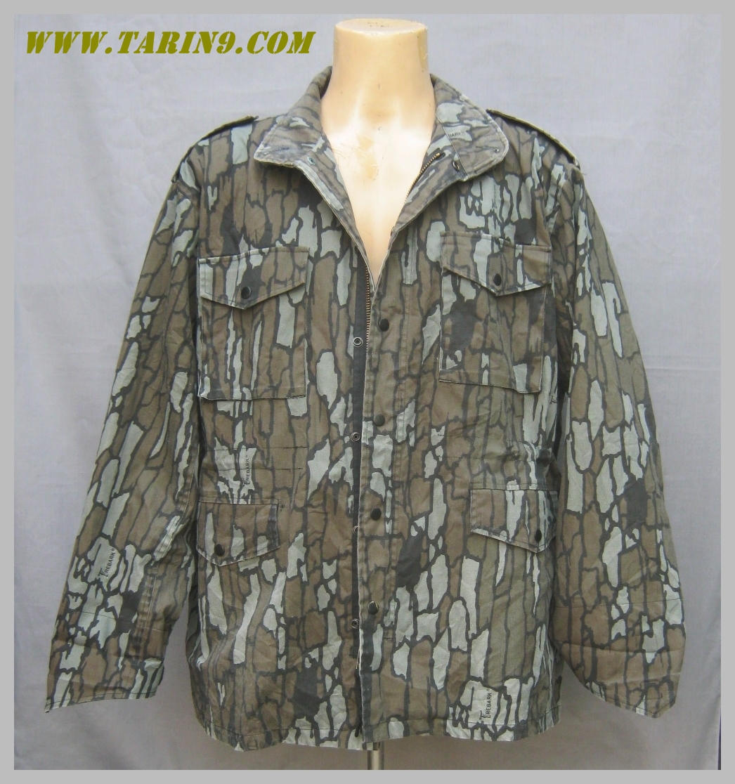 เสื้อทหาร M65 ลาย TREBARK X-Large