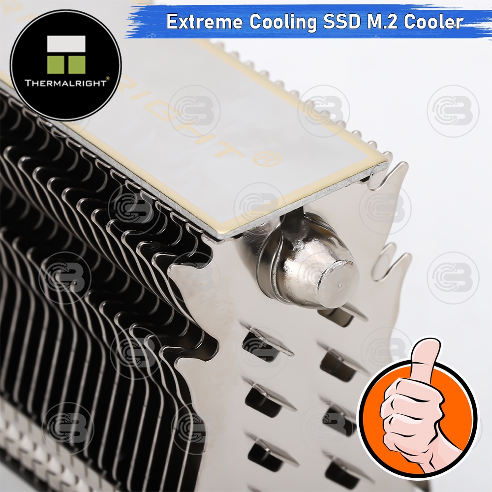 [CoolBlasterThai] Thermalright HR-09 2280 SSD M.2 COOLING KIT With Heatpipe ประกัน 6 ปี