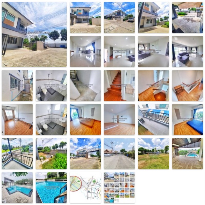 ขายและเช่า ทาวน์โฮมหลังมุม ย่าน เลียบคลองพระอุดม ซอยวัดท่าเกวียน คลองบางไผ่ วัดทองสะอาด ลาดหลุมแก้ว : ม.บ้านสวนธนาการ์เด้น : 2 ชั้น 40.2 ตร.วา