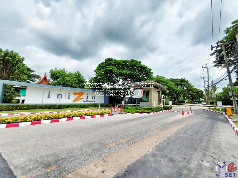 ขายบ้านเดี่ยว ใกล้ ม.มหิดล ย่าน ศาลายา วัดพระเงิน ศรีประวัติ : อินนิซิโอ ปิ่นเกล้า-วงแหวน : 2 ชั้น 50 ตารางวา