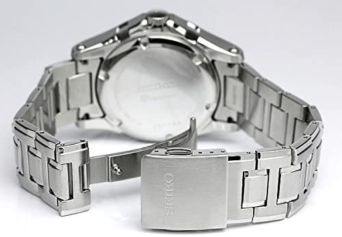 นาฬิกาข้อมือผู้ชาย Seiko Premier Kinetic Perpetual Sapphire SNP021P1