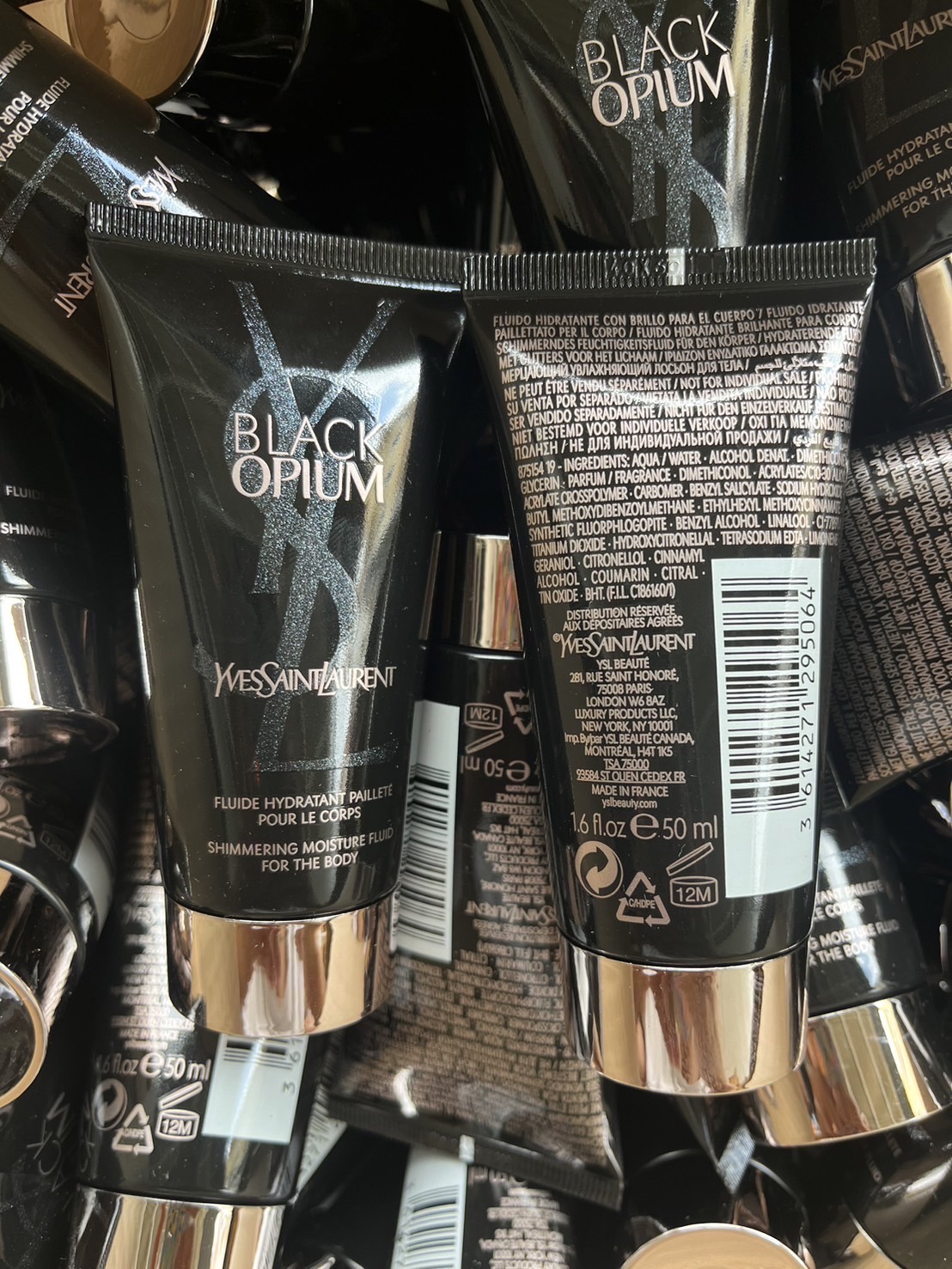 YSL Black Opium Body Lotion 50ml. โลชั่นกลิ่นเดียวกับน้ำหอม