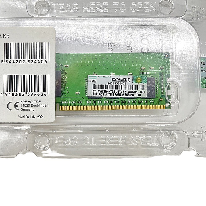 HP 835955-B21, 868846-001, 840756-091 [TorCompTH Thailand ขาย จำหน่าย ราคา] HP 16GB (1x16GB) 2Rx8 PC4-21300 DDR4-2666 Memory for Gen10