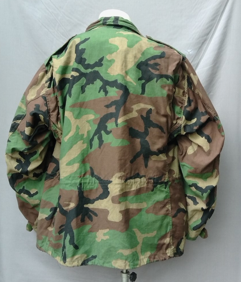 เสื้อM65 Class2 woodland X-L R